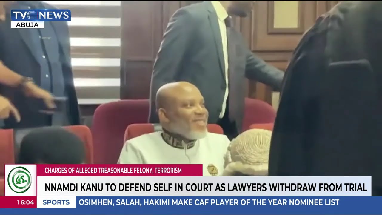 Updates on Nnamdi Kanu’s Self Representation in IPOB Case