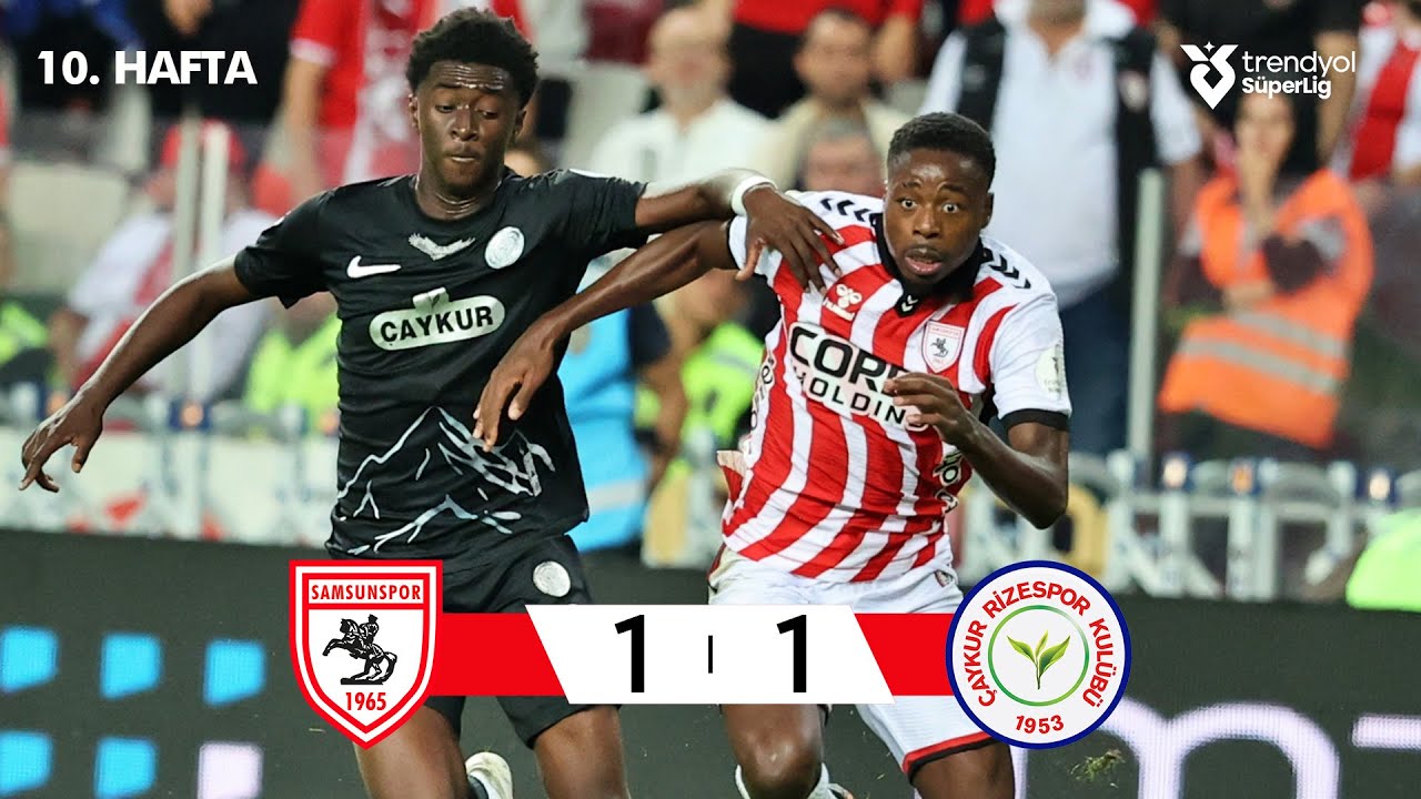 Samsunspor vs Rizespor: A Thrilling Match Recap