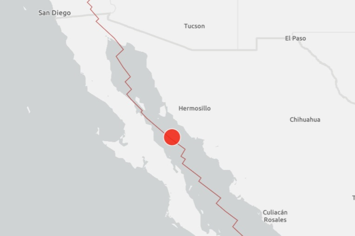 Magnitude 5.7 Earthquake Strikes Baja California, Mexico Today