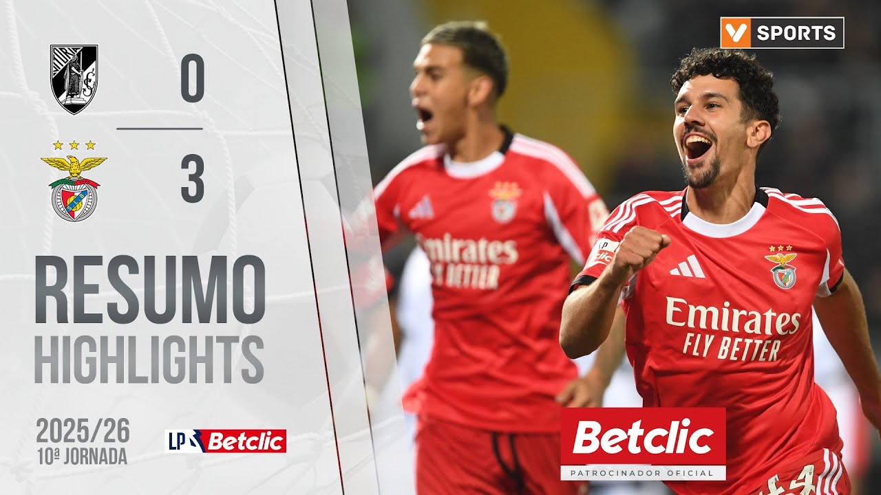 Highlights of the Vitória SC vs Benfica Match
