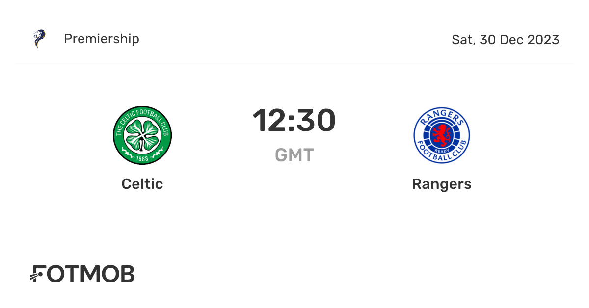 Celtic vs: The Rivalry in Contemporary Football