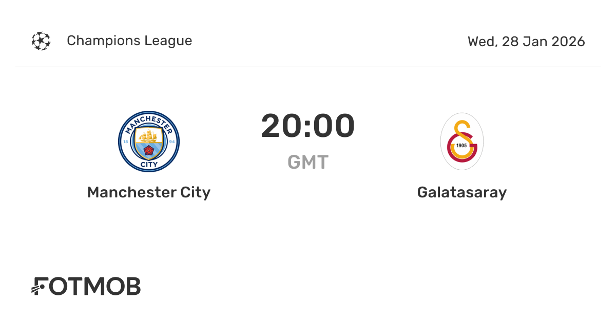 Manchester City vs Galatasaray: A Crucial Champions League Encounter