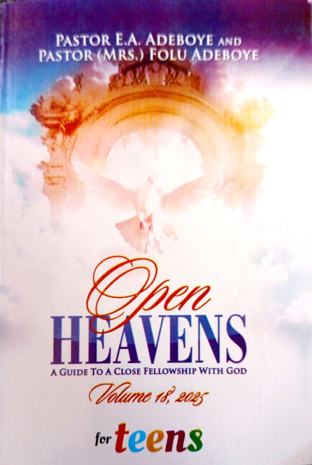 Open Heaven for January 23, 2026: Daily Devotion and Reflection