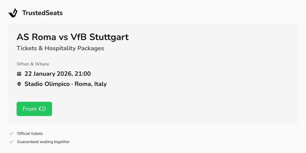 Roma vs VfB Stuttgart: A Key Encounter in European Football