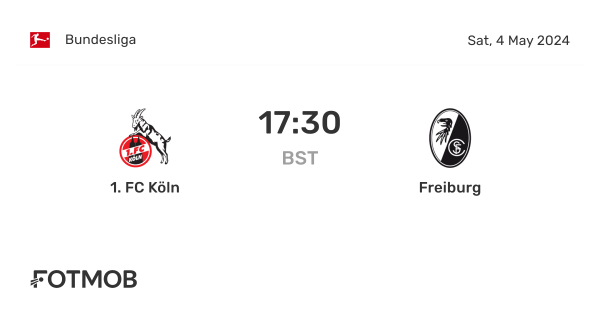 SC Freiburg vs Köln: A Key Bundesliga Encounter