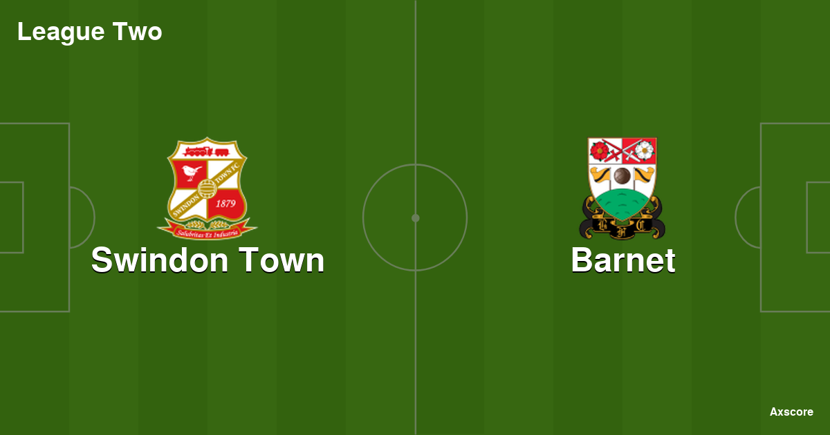 Highlights from the Barnet vs Swindon Town Match