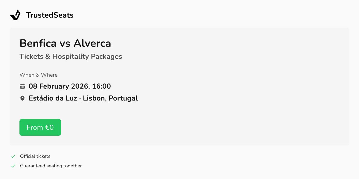 Benfica vs Alverca: A Thrilling Clash in Portuguese Football