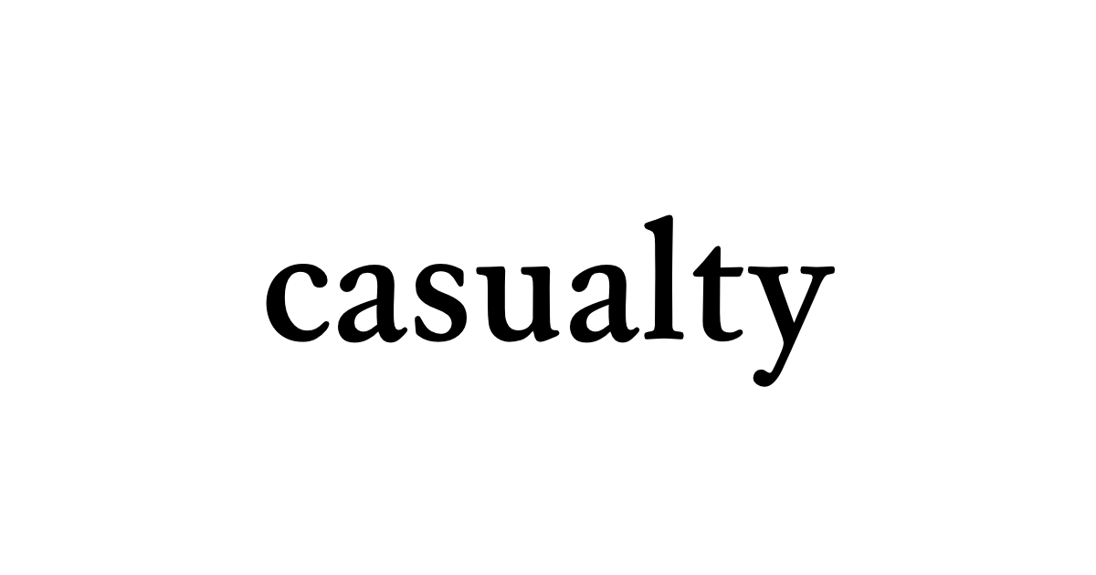 Current Trends in Casualty Statistics in Nigeria