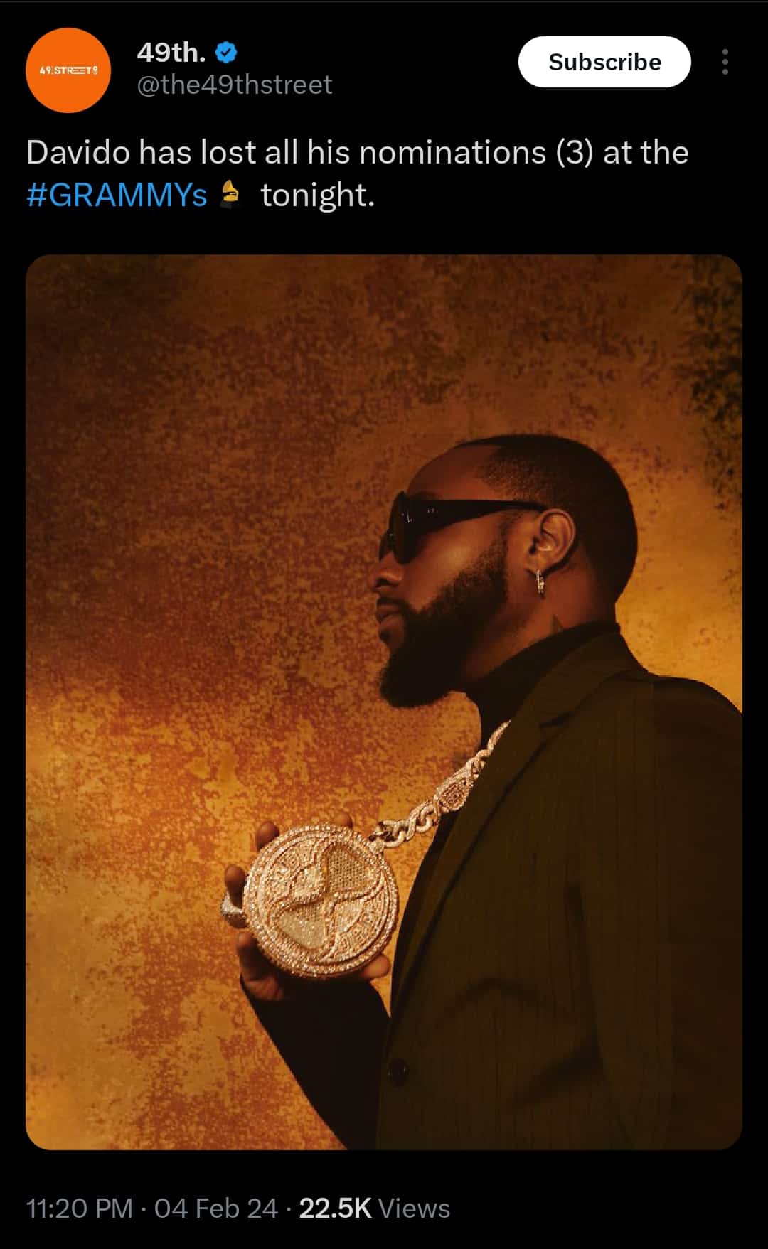 Davido’s Grammy Nominations: A Celebration of Nigerian Music