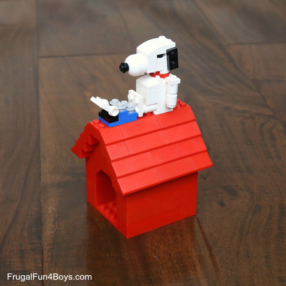 Discover Lego Ideas Peanuts Snoopy Doghouse