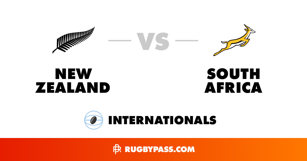 The Historic Rivalry: New Zealand vs South Africa in Rugby