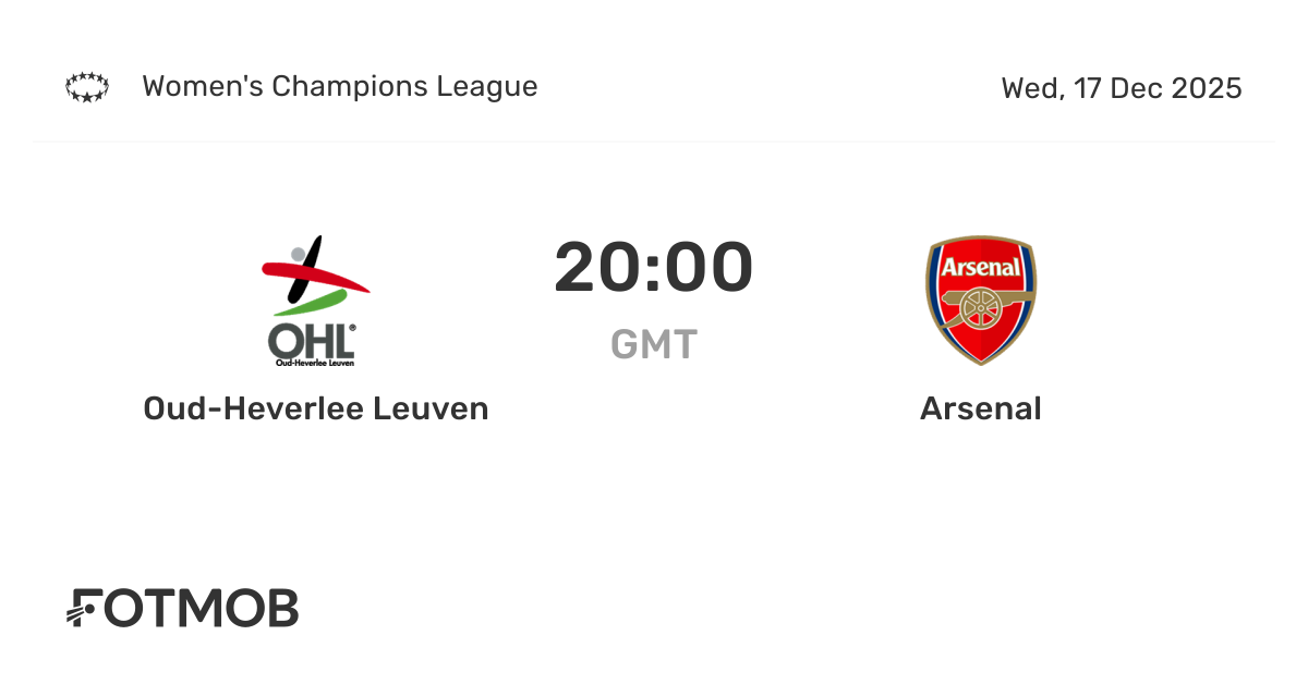 Oud-Heverlee Leuven vs Arsenal: Exciting Matchup Ahead