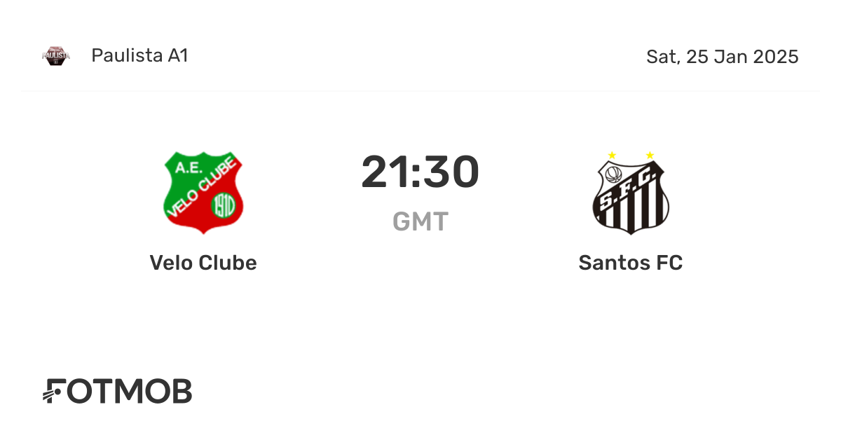 Santos FC vs Velo Clube: A Crucial Encounter
