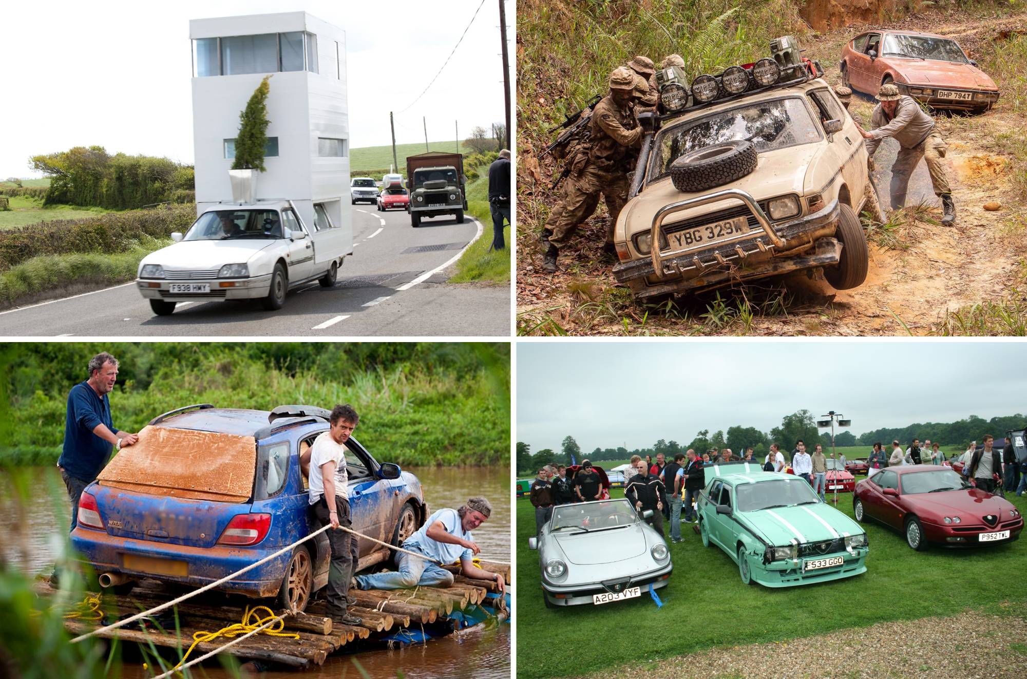 top gear challenges
